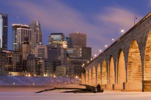 minneapolis city at night
